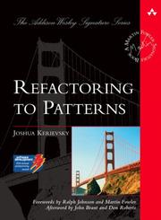 Cover of Refactoring to Patterns by Joshua Kerievsky